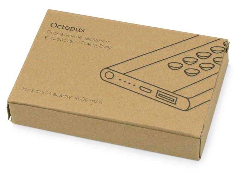 Внешний аккумулятор Octopus, 4000 mAh (Изображение 13)