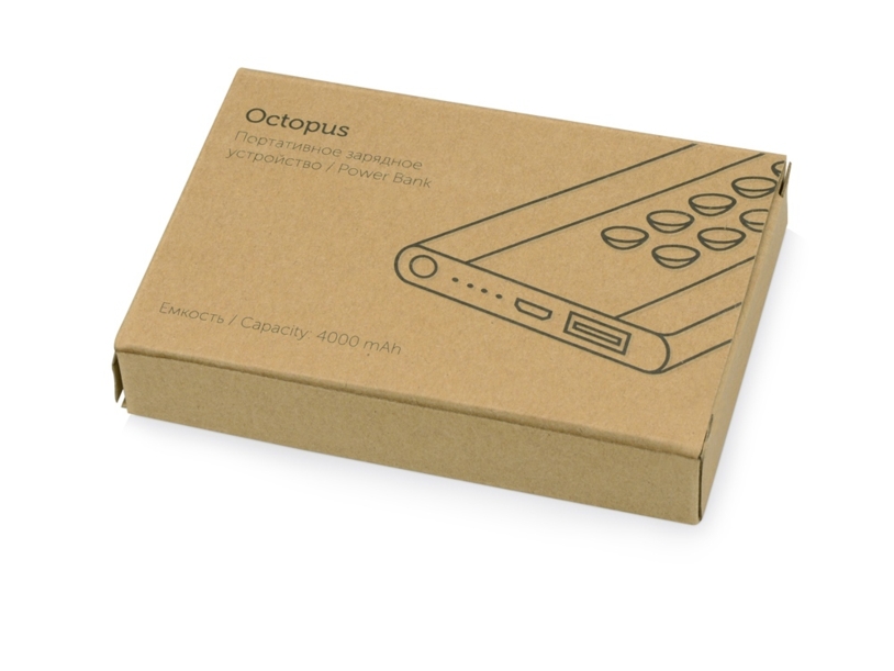 Внешний аккумулятор Octopus, 4000 mAh (Изображение 14)