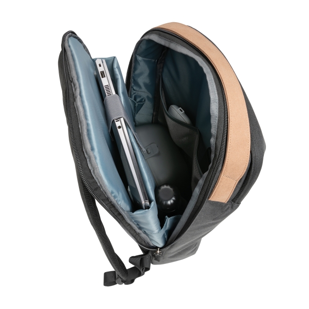 Двухцветный рюкзак Impact из RPET AWARE™ для ноутбука 15.6" (Изображение 9)