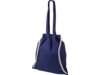 Сумка-рюкзак Eliza, 240 г/м2 (темно-синий)  (Изображение 3)