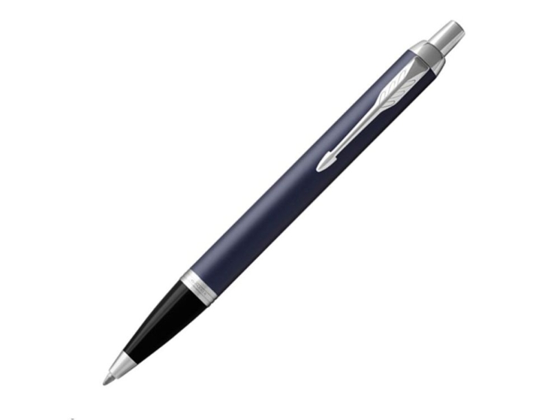 Ручка шариковая Parker IM Core Blue CT (темно-синий)  (Изображение 1)