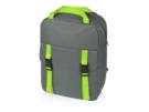 Рюкзак Lock с отделением для ноутбука (зеленое яблоко/серый) 
