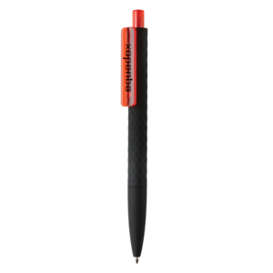 Черная ручка X3 Smooth Touch, красный