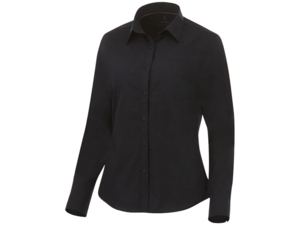 Рубашка Hamell женская с длинными рукавами (черный) 2XL