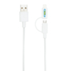 Кабель «2 в 1» с лицензированным MFi разъемом Apple Lightning (Изображение 3)