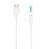 Кабель «2 в 1» с лицензированным MFi разъемом Apple Lightning (Изображение 3)