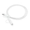 Кабель «2 в 1» с лицензированным MFi разъемом Apple Lightning (Изображение 1)