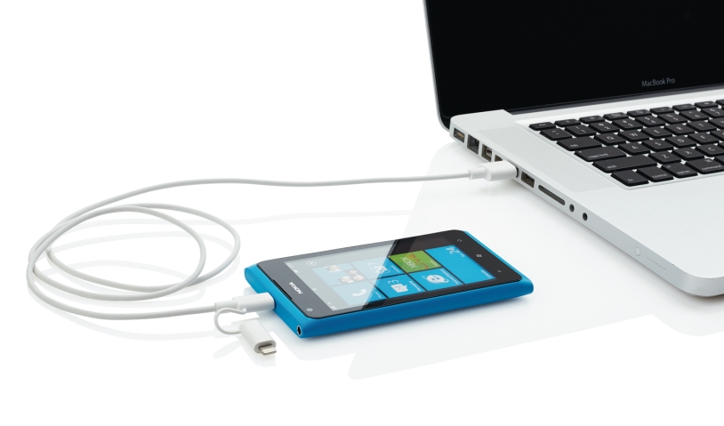 Кабель «2 в 1» с лицензированным MFi разъемом Apple Lightning (Изображение 5)