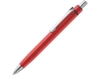 Ручка металлическая шариковая шестигранная Six (красный)  (Изображение 1)