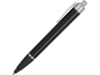 Ручка пластиковая шариковая Glow с подсветкой (черный/серебристый)  (Изображение 3)