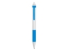 Ручка пластиковая шариковая Centric (голубой/белый)  (Изображение 2)