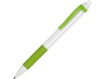 Ручка пластиковая шариковая Centric (зеленое яблоко/белый) 