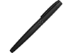 Ручка металлическая роллер Uma VIP R GUM soft-touch с зеркальной гравировкой, черный (Изображение 1)
