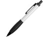 Ручка металлическая шариковая Bazooka (черный/белый)  (Изображение 3)