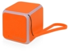 Портативная колонка Cube с подсветкой (оранжевый)  (Изображение 2)