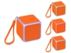 Портативная колонка Cube с подсветкой (оранжевый)  (Изображение 11)