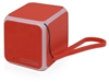 Портативная колонка Cube с подсветкой (красный)  (Изображение 2)