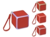 Портативная колонка Cube с подсветкой (красный)  (Изображение 11)