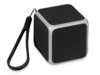 Портативная колонка Cube с подсветкой (черный)  (Изображение 1)