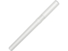 Ручка-подставка пластиковая шариковая трехгранная Nook (белый)  (Изображение 4)