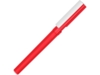 Ручка-подставка пластиковая шариковая трехгранная Nook (красный)  (Изображение 1)