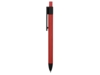 Ручка металлическая шариковая Haptic soft-touch (красный)  (Изображение 3)