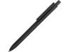 Ручка металлическая soft-touch шариковая Haptic (черный)  (Изображение 1)
