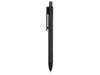 Ручка металлическая soft-touch шариковая Haptic (черный)  (Изображение 3)