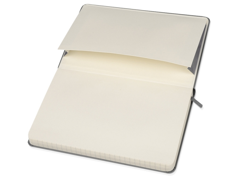 Записная книжка A6+ Classic (в линейку), Medium (серый)  (Изображение 3)
