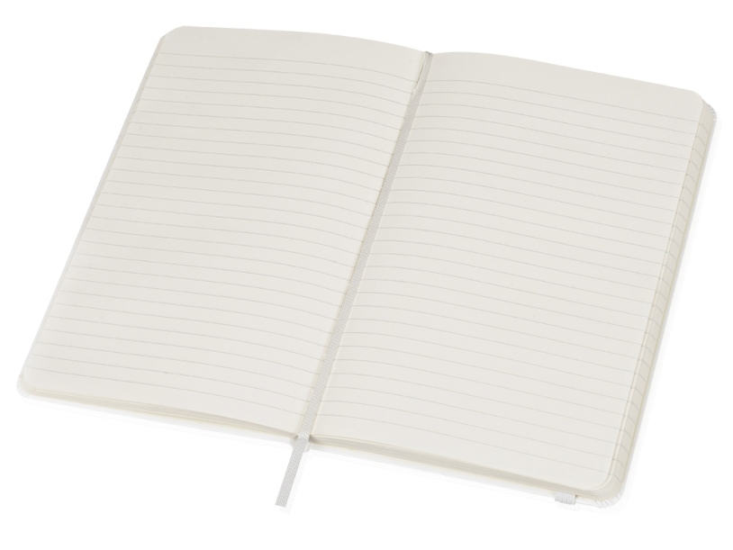 Записная книжка A6+ Classic (в линейку), Medium (белый)  (Изображение 2)