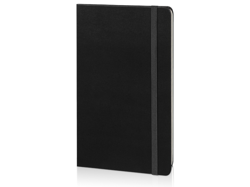 Записная книжка A6+ Classic (в линейку), Medium (черный)  (Изображение 1)