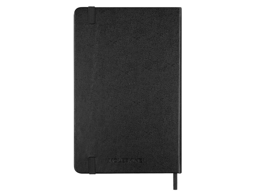Записная книжка A6+ Classic (в линейку), Medium (черный)  (Изображение 5)