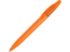 Ручка пластиковая шариковая Mark с хайлайтером (оранжевый)  (Изображение 1)