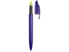 Ручка пластиковая шариковая Mark с хайлайтером (синий)  (Изображение 4)