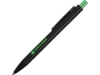 Ручка металлическая шариковая Blaze (зеленое яблоко/черный)  (Изображение 1)