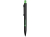 Ручка металлическая шариковая Blaze (зеленое яблоко/черный)  (Изображение 5)