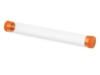 Футляр-туба пластиковый для ручки Tube 2.0 (оранжевый/прозрачный)  (Изображение 1)