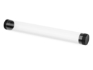 Футляр-туба пластиковый для ручки Tube 2.0 (черный/прозрачный) 