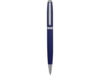 Ручка металлическая soft-touch шариковая Flow (темно-синий)  (Изображение 2)