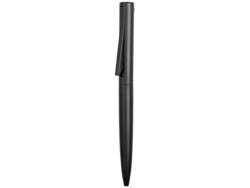 Ручка металлическая шариковая Bevel (черный)  (Изображение 2)