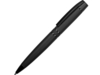 Ручка металлическая шариковая Uma VIP GUM soft-touch с зеркальной гравировкой, черный (Изображение 1)
