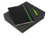 Подарочный набор Jacque с ручкой-подставкой и блокнотом А5 (зеленое яблоко/черный)  (Изображение 1)