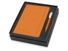 Подарочный набор Uma Vision с ручкой и блокнотом А5 (оранжевый/оранжевый) 