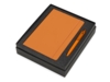 Подарочный набор Vision Pro soft-touch с ручкой и блокнотом А5 (оранжевый)  (Изображение 2)