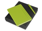 Подарочный набор Vision Pro soft-touch с ручкой и блокнотом А5 (зеленый/зеленый) 