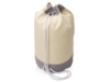 Рюкзак-мешок Indiana хлопковый (серый/натуральный)  (Изображение 2)