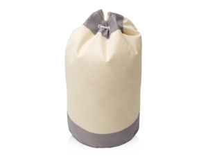 Рюкзак-мешок Indiana хлопковый (серый/натуральный) 