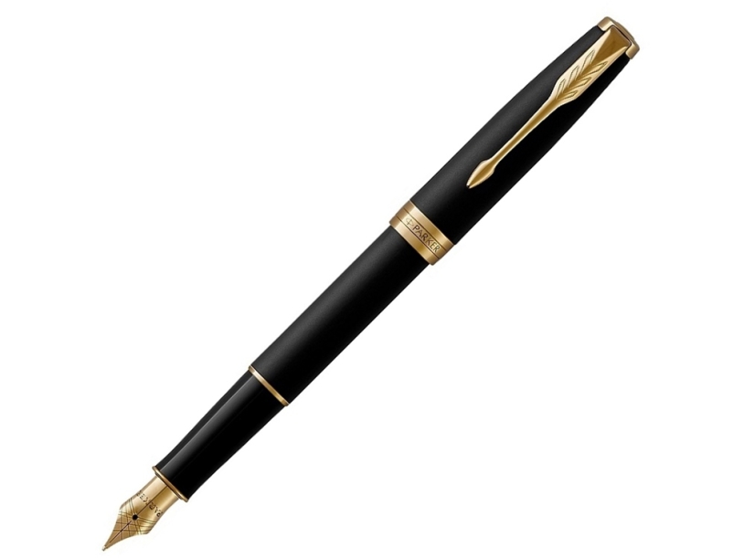 Ручка перьевая Parker (Паркер) Sonnet Matt Black GT (Изображение 1)