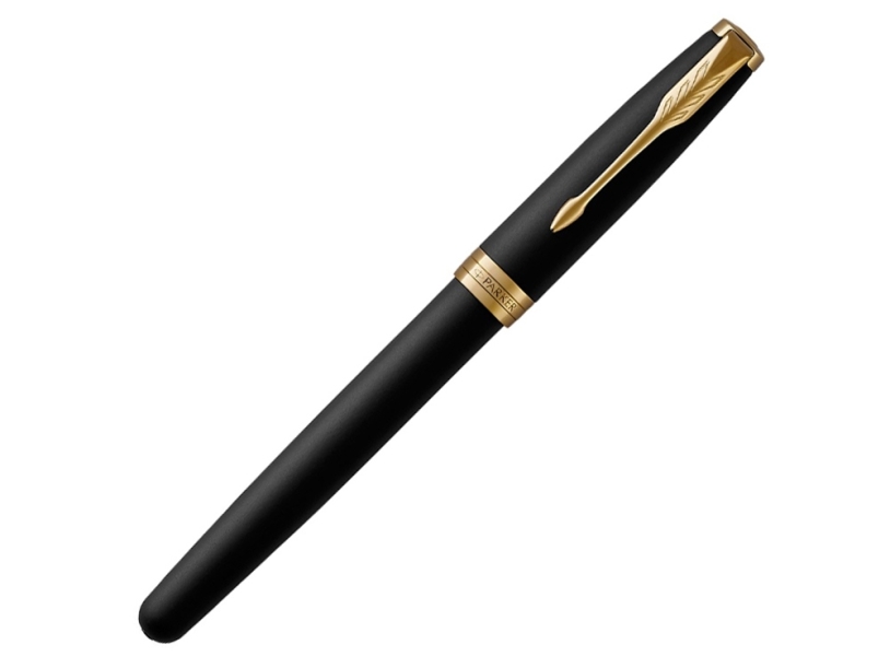 Ручка перьевая Parker (Паркер) Sonnet Matt Black GT (Изображение 4)