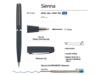 Ручка металлическая шариковая Sienna (синий)  (Изображение 3)